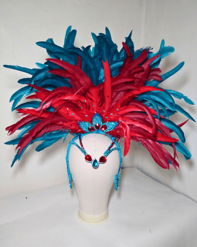Ensemble Samba flamme bleue